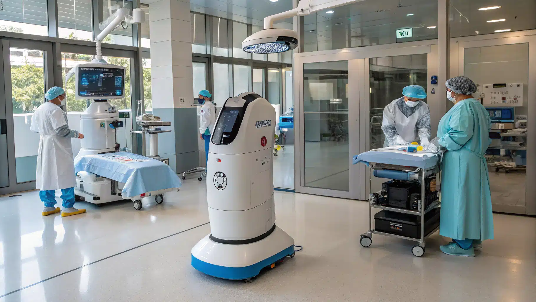 robots autonomes santé